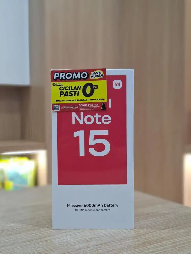 REDMI NOTE 15 KREDIT PROMO FREE 1x CICILAN