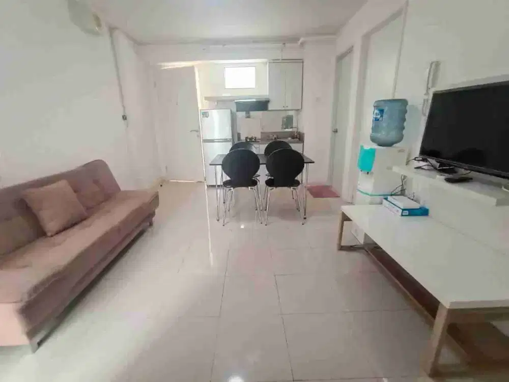 sewa apartemen bassura 3 kamar furnished