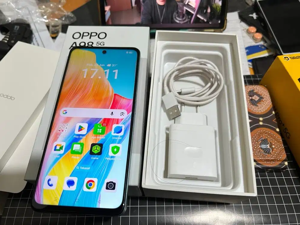 oppo a98 5g 8/256gb fullset