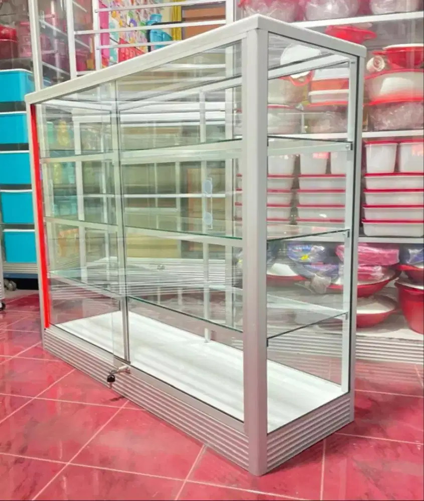Etalase Panjang 1,2Mx1M Ready Siap Kirim