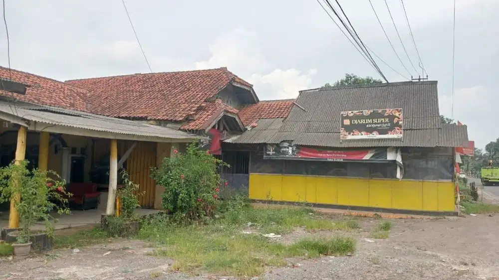 JUAL CEPAT TANAH + BANGUNAN