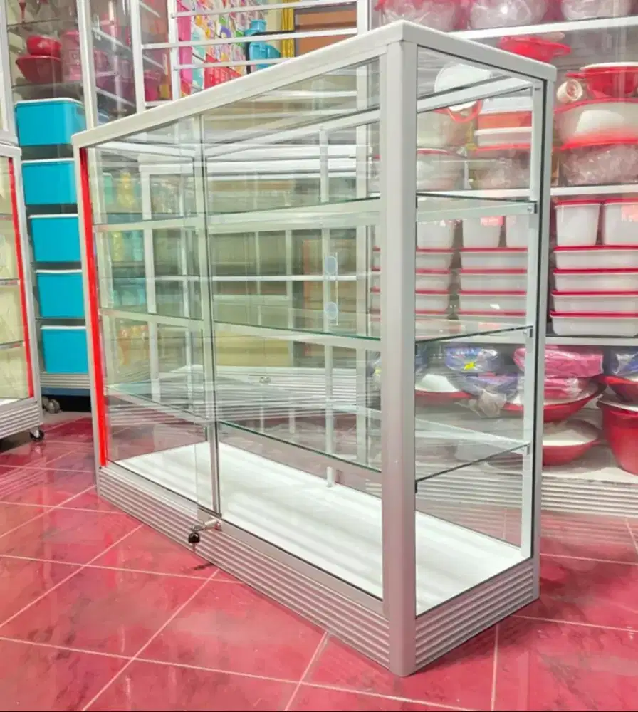 Etalase Panjang 1,2Mx1M Serbaguna