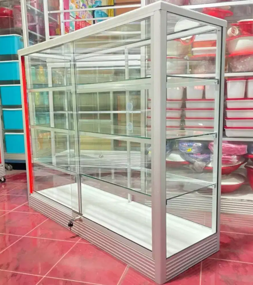 Etalase Panjang 1,2Mx1M Siap Kirim