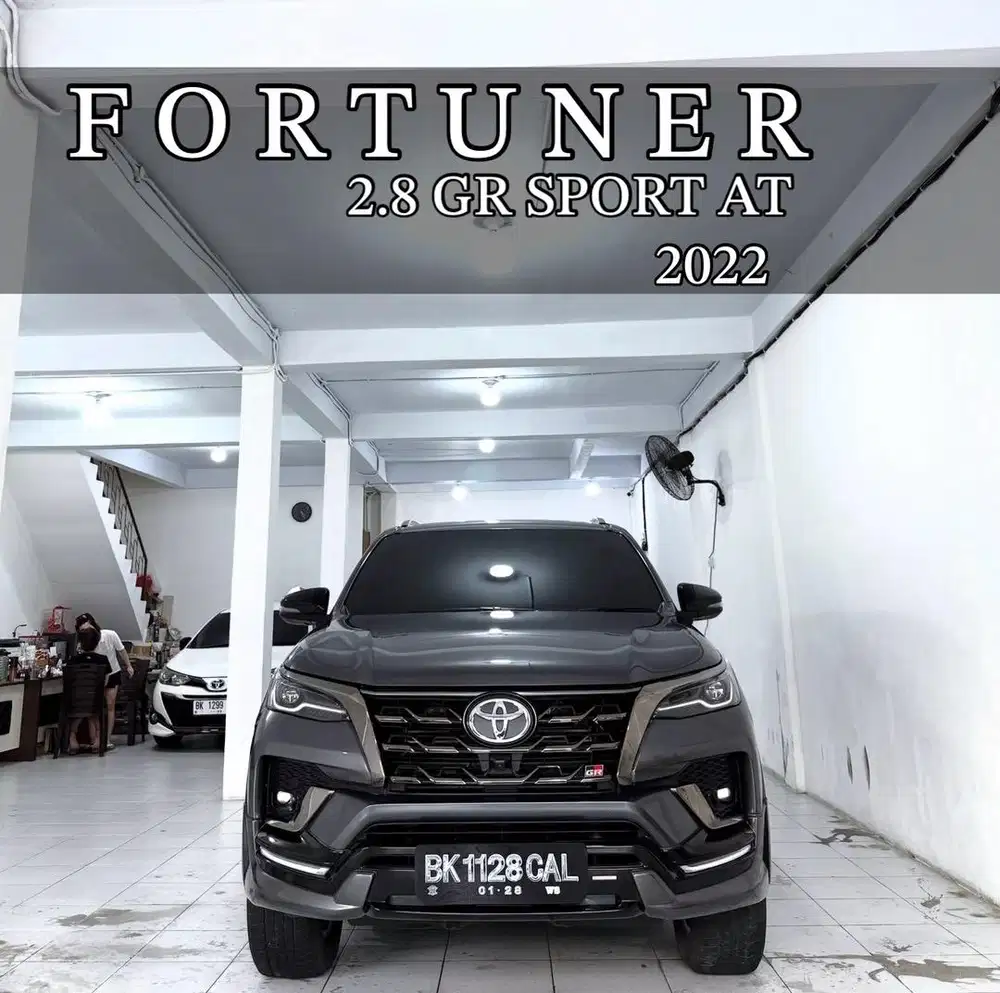 [ODO 20RB‼️] FORTUNER 2.8 GR SPORT AT 2022 pmk 2023