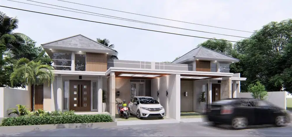 jasa arsitek desain rumah ruko kos eksterior 7