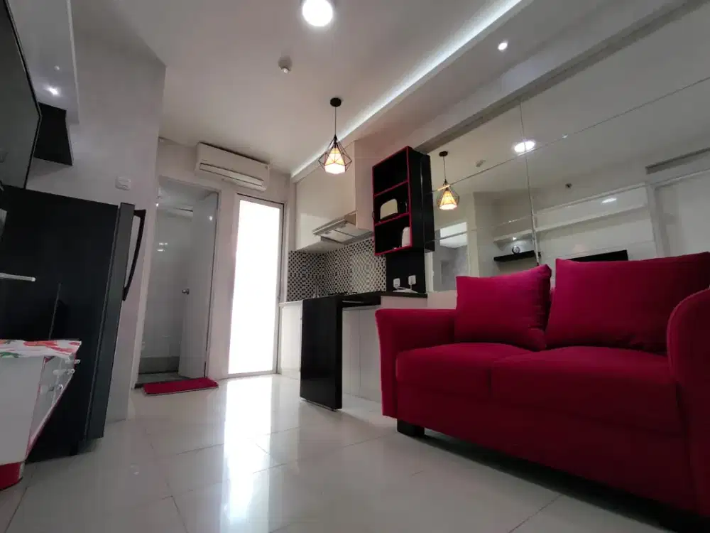 Sewa Apartemen 2BR Furnished - Bassura City - Minimal 3 Bulanan - Free IPL