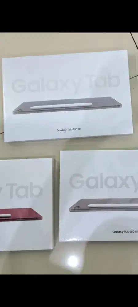 Tablet Samsung galaxy tab S10 FE ram 8gb bonus stylus penpalmrejection