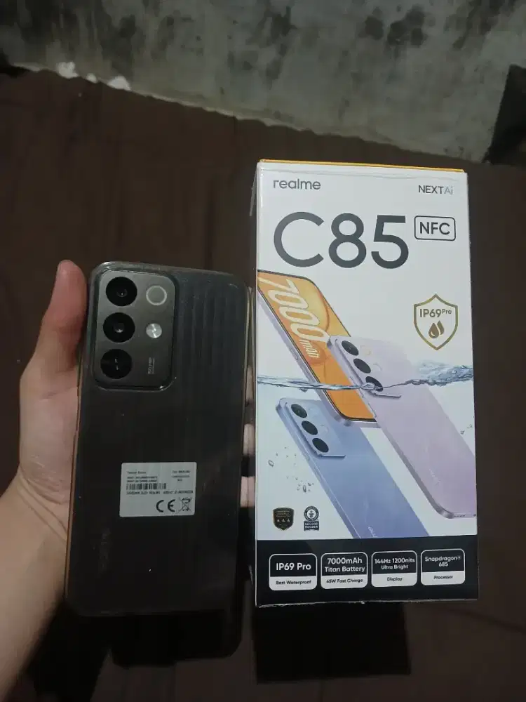 Di jual realme c85 4g 8/256