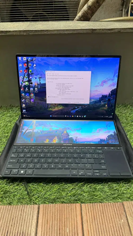 ASUS ZENBOOK PRO 14 DUO OLED UX8402ZE i7-12700H 16G RTX3050Ti 4GB