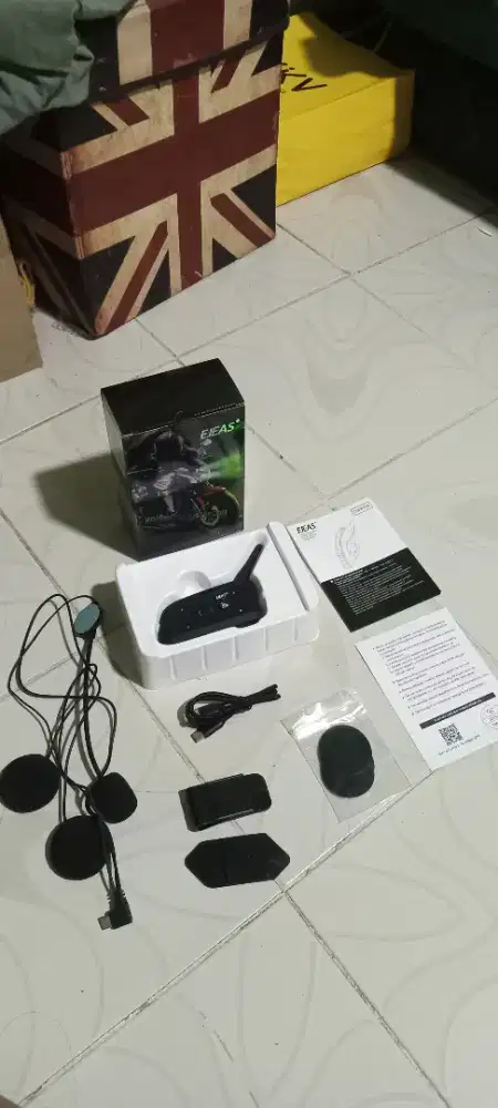 INTERCOM V6 PRO PLUS (V6 PRO+) SECOND BARU 3 MINGGU