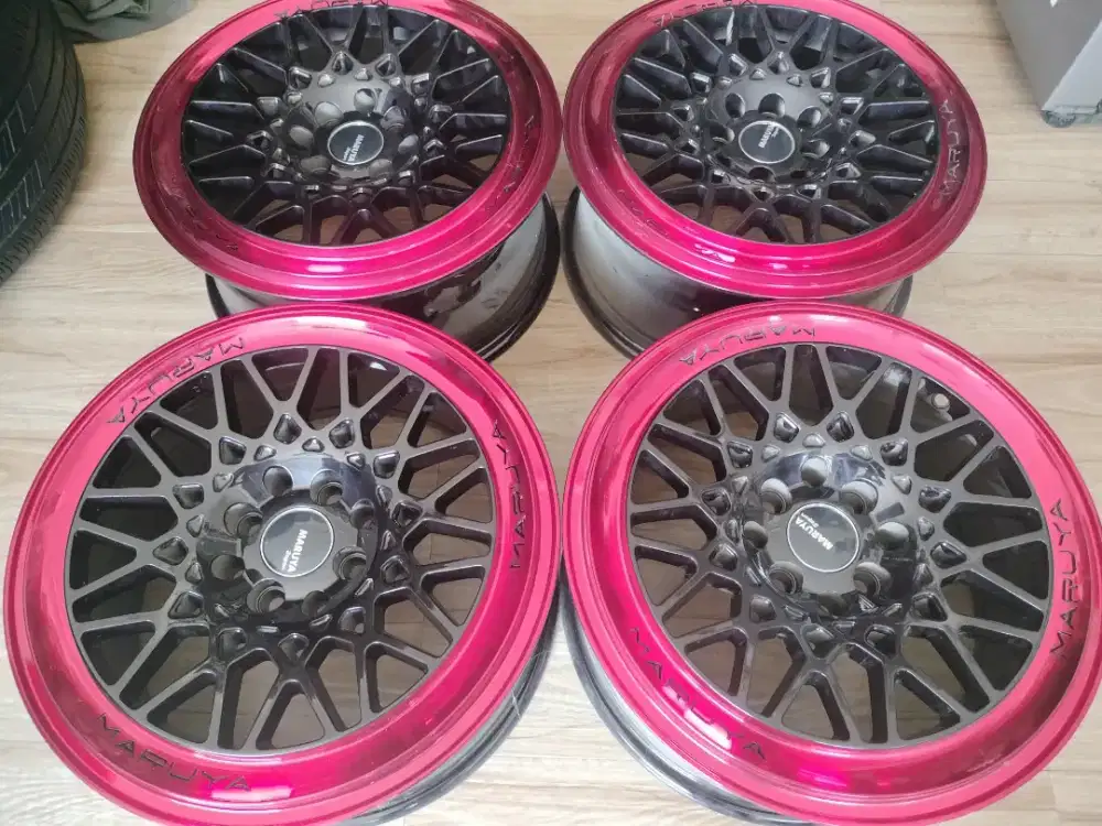 Ring 16 Velg Maruya Velg Baru Ring16 Double Pcd 4x100/114