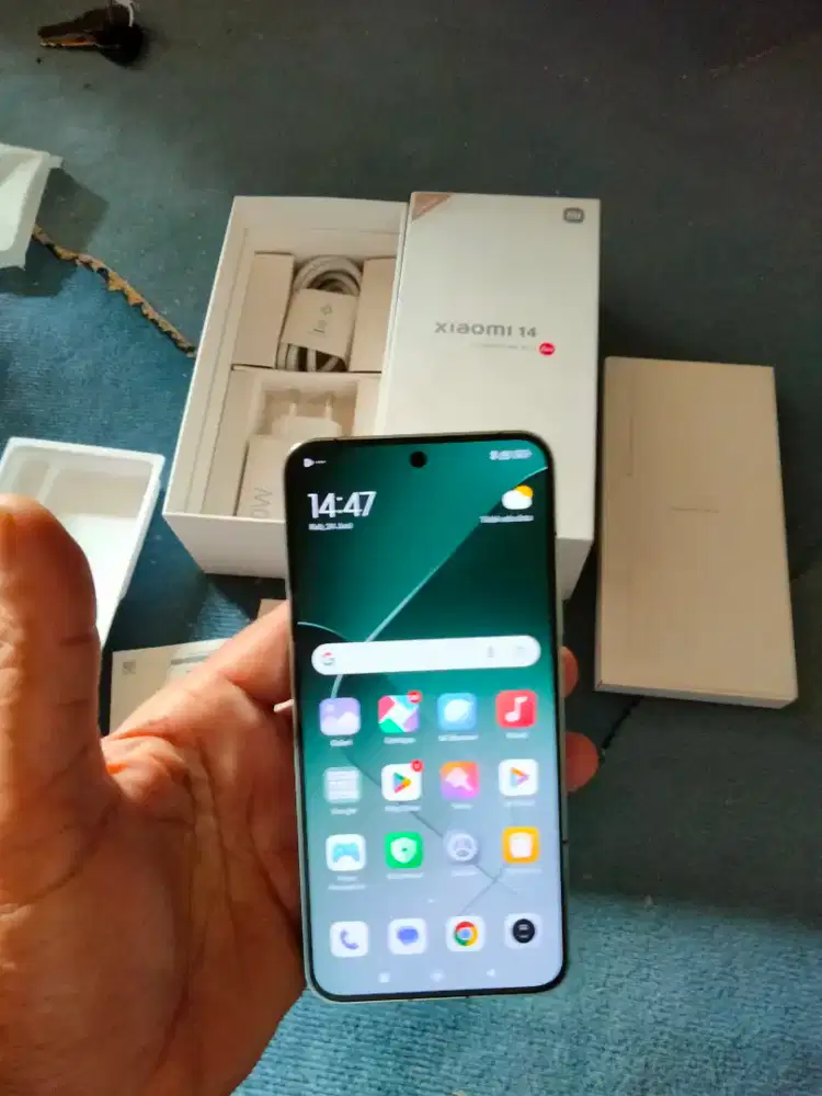 Xiaomi 14 Ram 12/256 Gb Fullshet Resmi Mulus TT Hp Lain