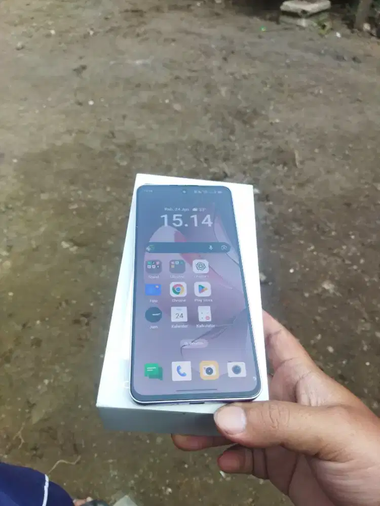 Jual OPPO Reno13 F 5G 8/256GB Fullset Ori Pemakaian Pribadi