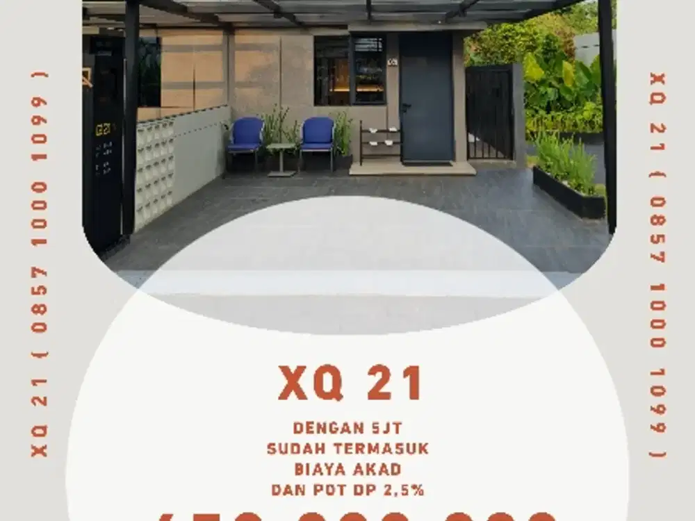 Rumah XQ 21 Ready Akhir tahun / Rumah Xyz Lippo / Rumah XQ Livin Lippo