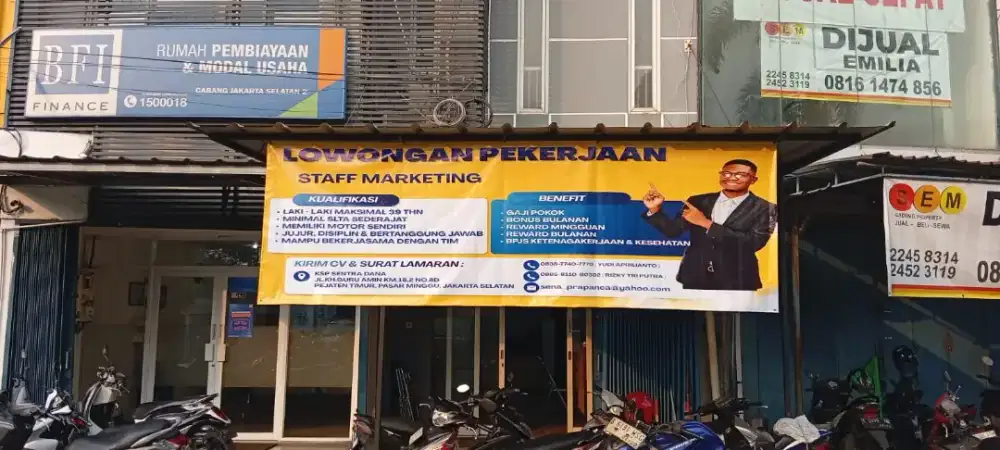 Di Butuhkan  Staf Marketing
