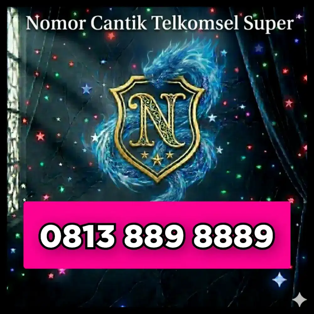 Nomor cantik simpati Telkomsel super