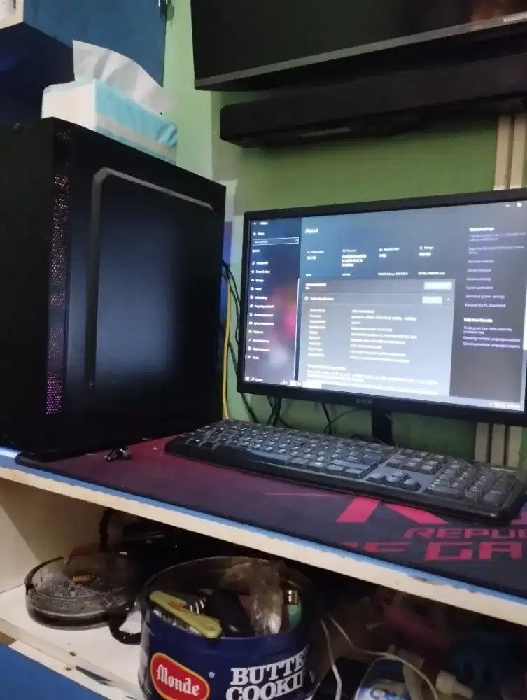 pc set tinggal pake