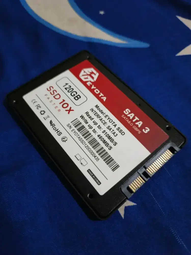 SSD 120gb SATA 2.5 Laptop PC