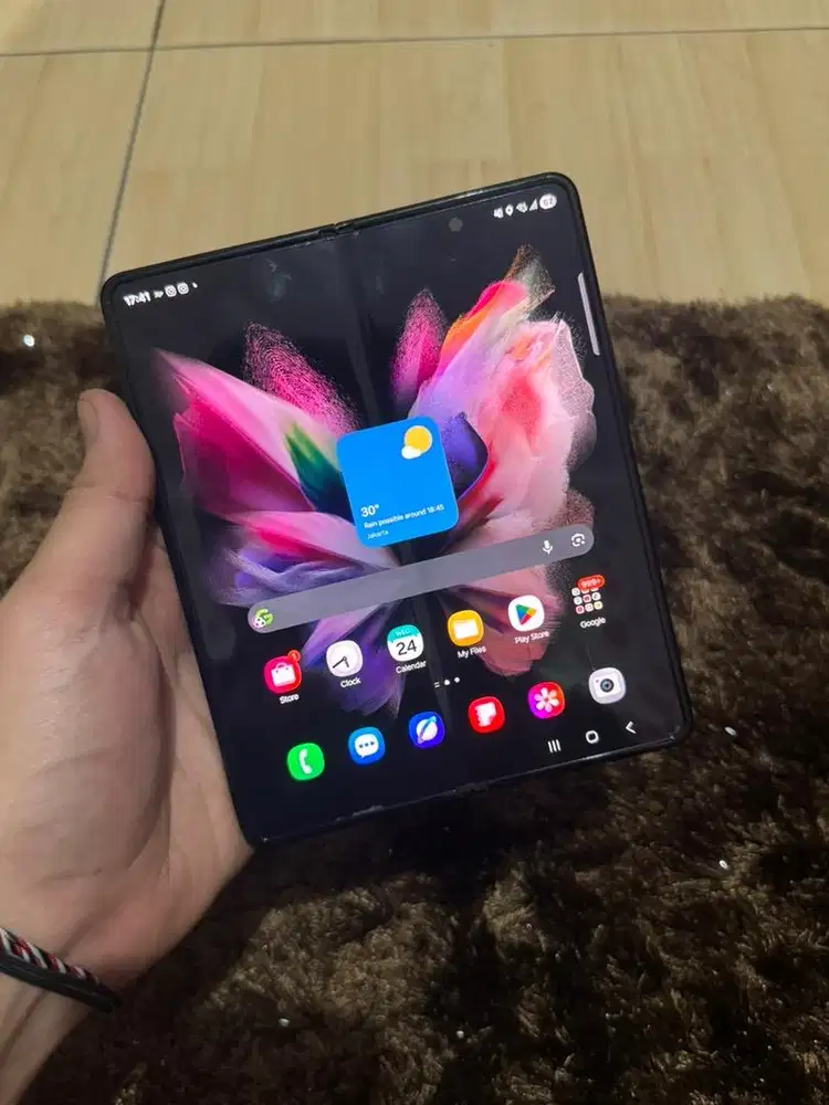 Samsung Z fold 3 Ram 12/256gb resmi beacukai