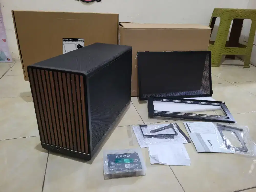 Casing PC Lian Li A3 Black Wood