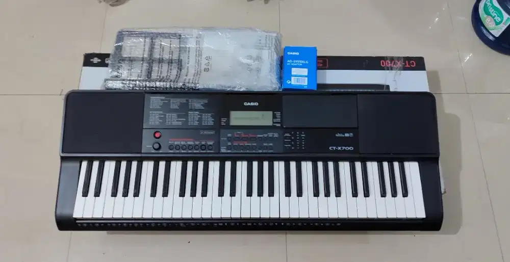 Keyboard Casio CTX700 Fullset Mulus