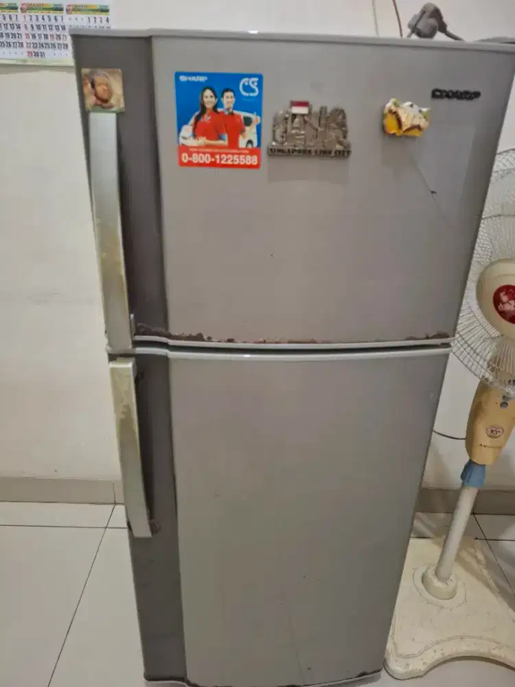 Kulkas Bekas 2 Pintu Sharp
