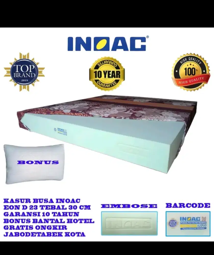 Jual kasur inoac asli