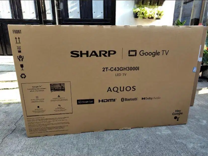 Di jual tv 2t-c43gh3000i gogletv,android digital