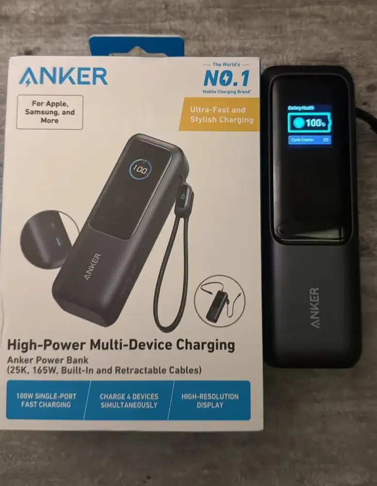 powerbank anker, garansi anker on,