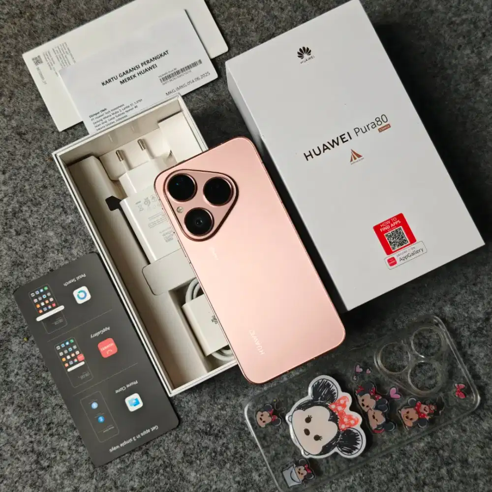 Huawei Pura 80 12/256 resmi Like New