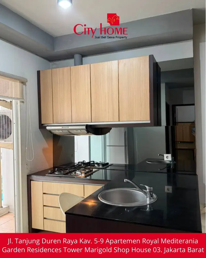 apartemen medit 2 furnished bagus