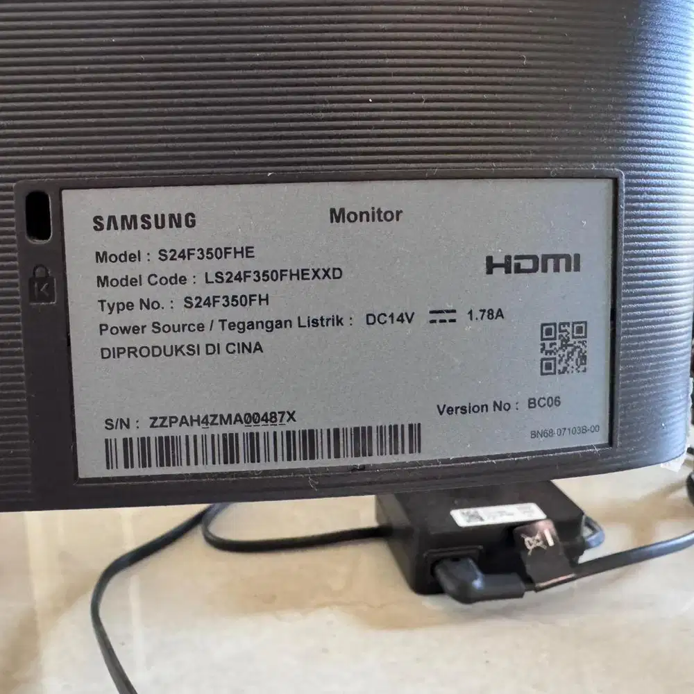 Monitor LED Samsung 24in S24F350FHE Full HD 1080p HDMI RGB VGA