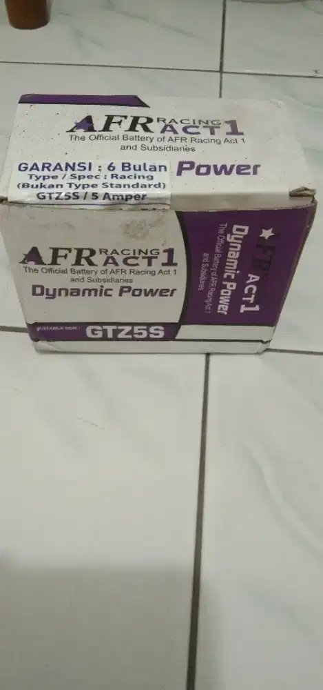 aki kering motor