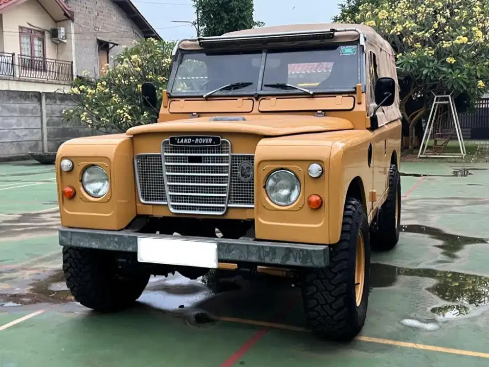 Land Rover serie III berasa kekinian