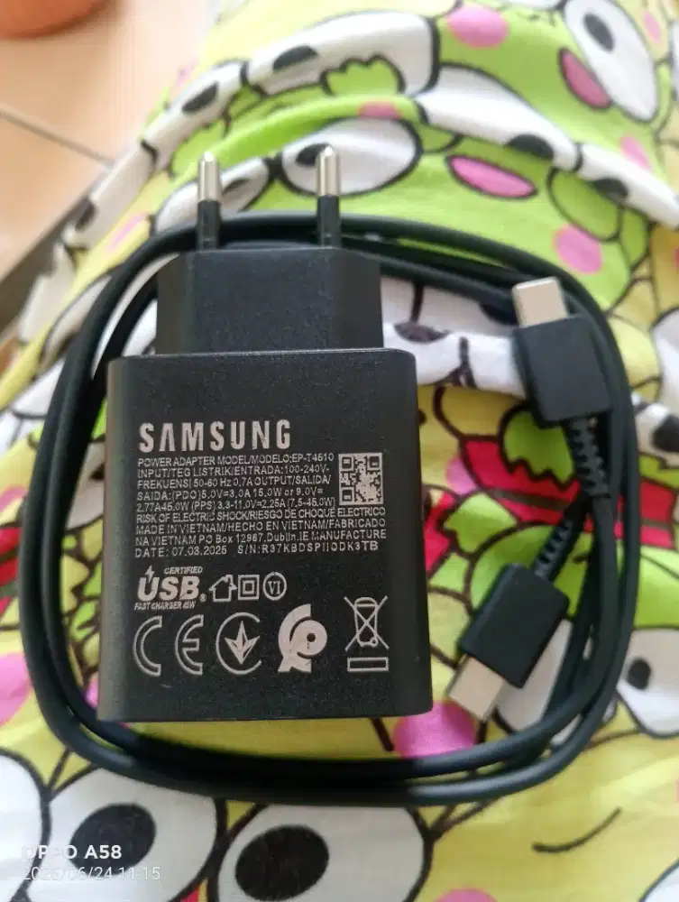 Charger Samsung 45w Original