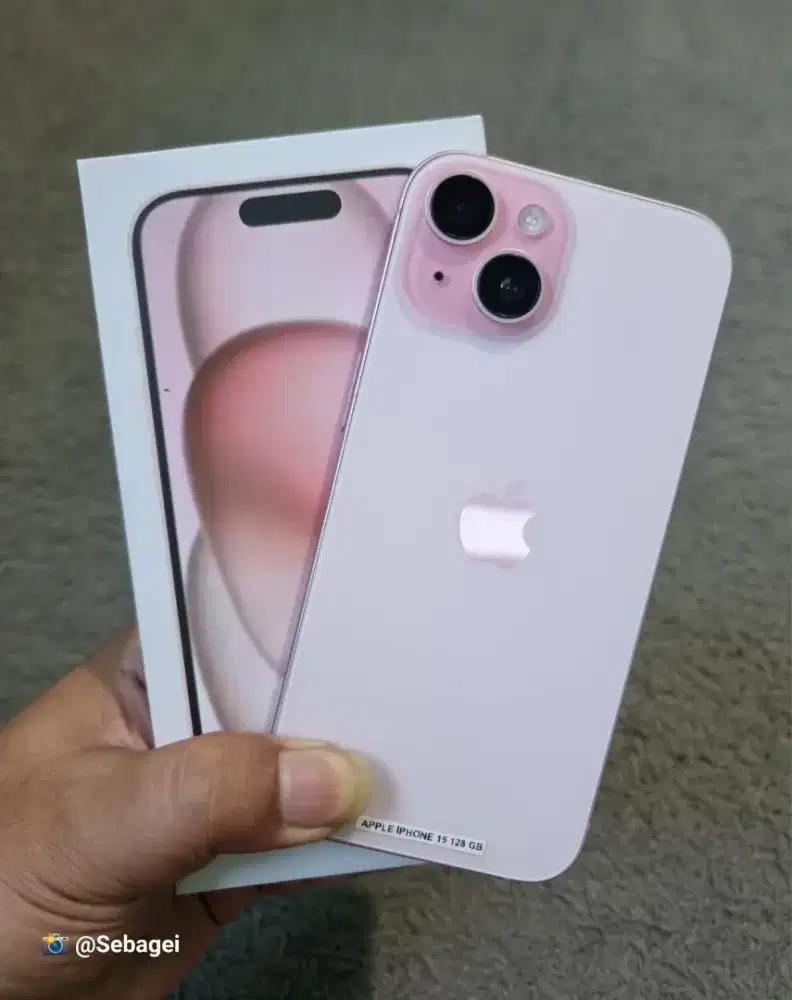 Iphone 15 5G 2 Sim 128GB Inter Murah No Minus (Lokasi Cicaheum) Dibaca