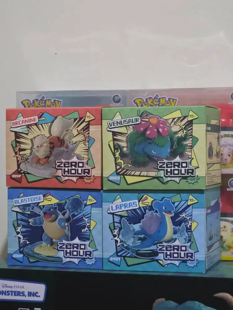 (1 set/ 4 PCS) Zero hour pokemon sesuai gambar harga murah