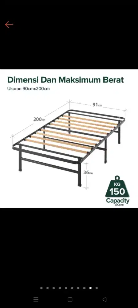 Dipan Zinus single bed