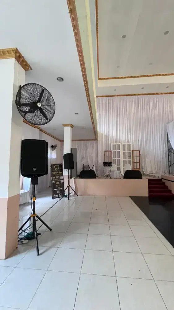 Sewa sound system dan perlengkapan acara lainya