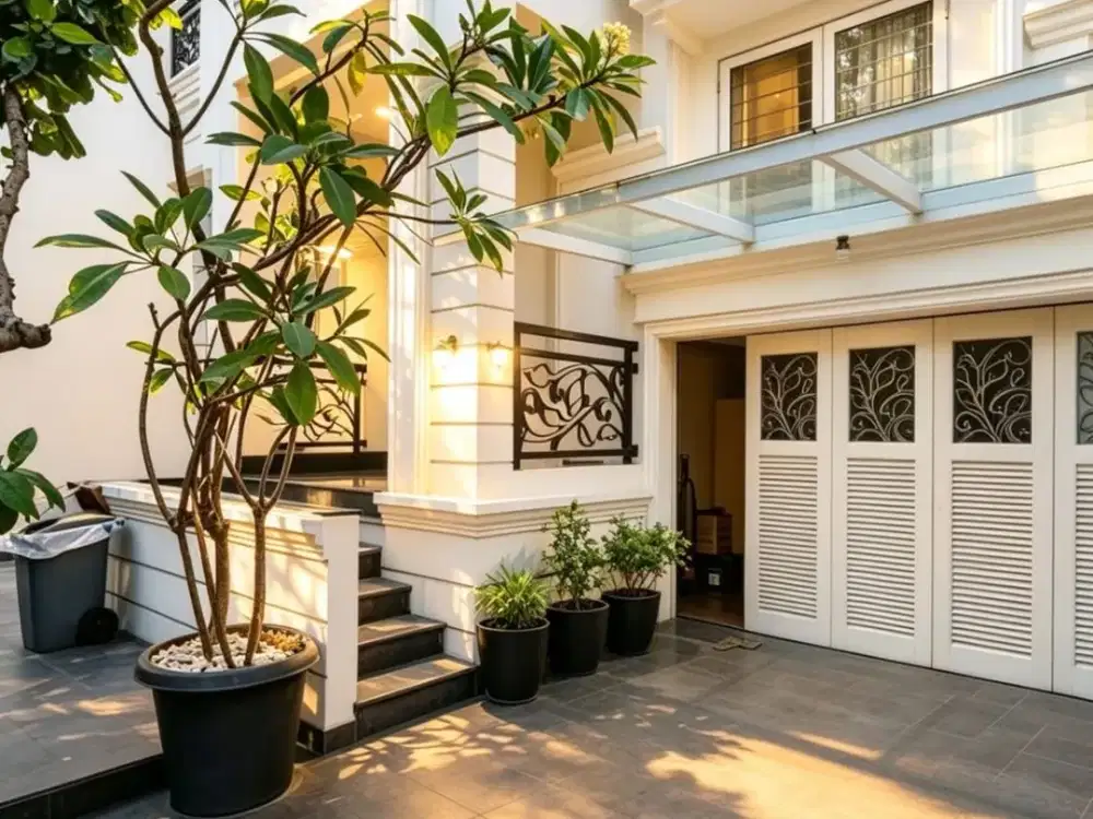 Dijual  Rumah Mewah dengan Swimming Pool  Di Kebon Kacang Jakarta Pusat.