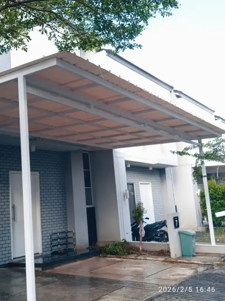 Kanopi Alderon minimalis modern
