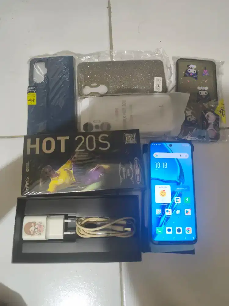 Infinix Hot 20s - 8/128gb FULLSET