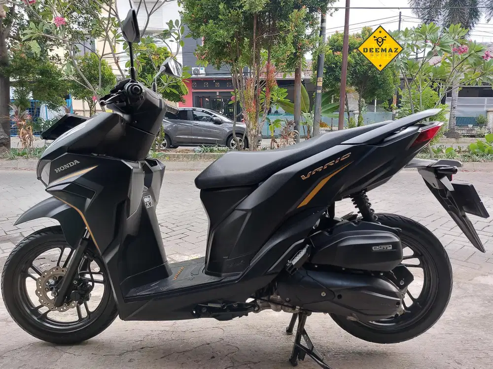 (DP 1 Jt)‼️ Plat B TangKot Vario 125 CBS ISS Keyless Hitam 2023