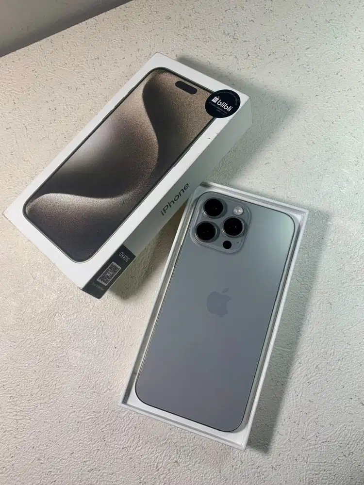 Iphone 15 Pro Max 256gb IBOX LIKE NEW Malang Batu