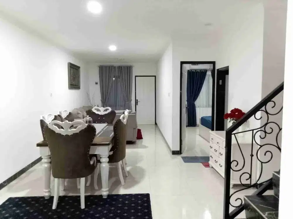 HUNIAN BARU FULL FURNISHED 3KT 3KM LOKASI STRATEGIS DI TELINDUNG VILLA RESIDENCE