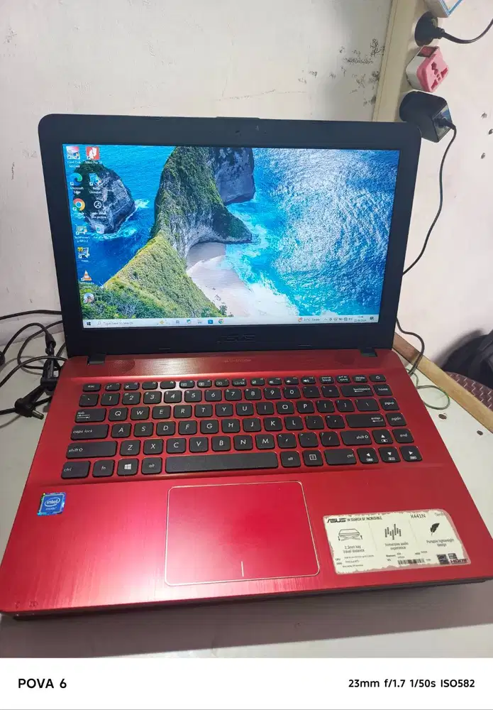 Laptop ASUS N3350 /4GB/SSD/TUK PELAJAR,USAHA,BISNIS..