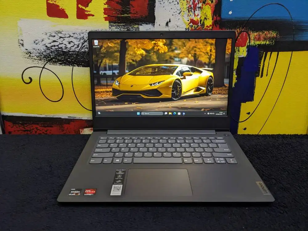 Laptop Ideapad Slim 3 Ryzen 7 4700U 8/512 Slim Mulus