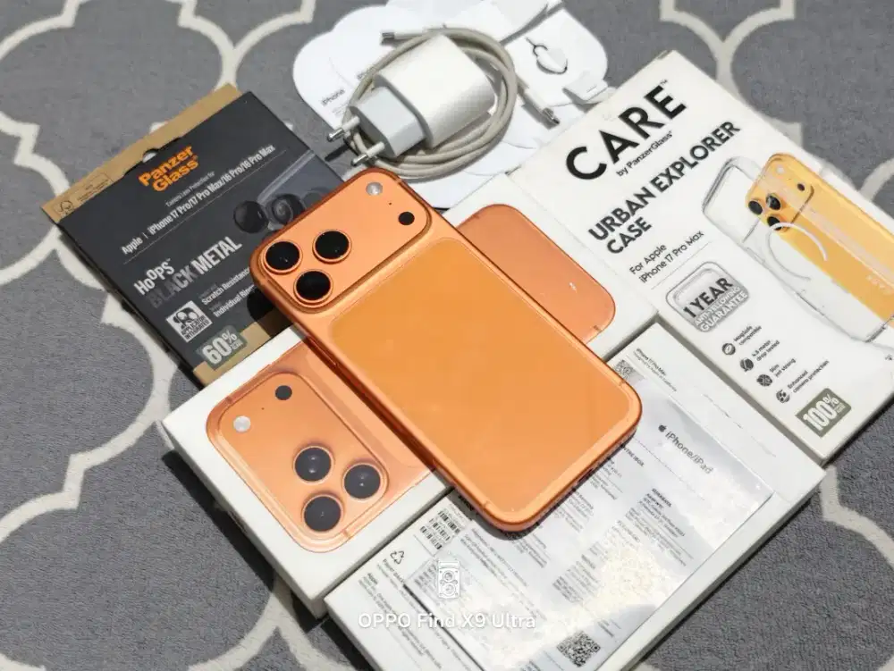 iPhone 17 Pro Max 256GB iBox Fullset Original, Garansi Resmi Aktif