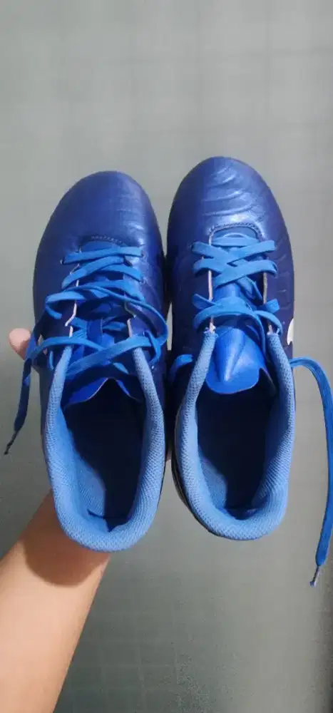 Sepatu Bola Anak Nike Tiempo Legend 10 Club Jr Warna Soar White sz 36