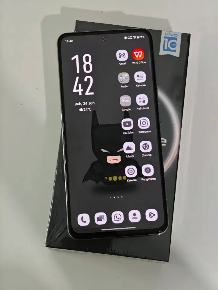 vivo V40Lite 4G 8/128 Silver (KONDISI SUPER)